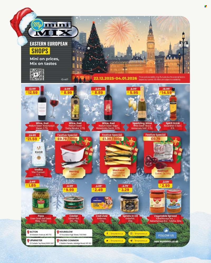 MyMINIMIX offer  - 22/12/2025 - 04/01/2026.