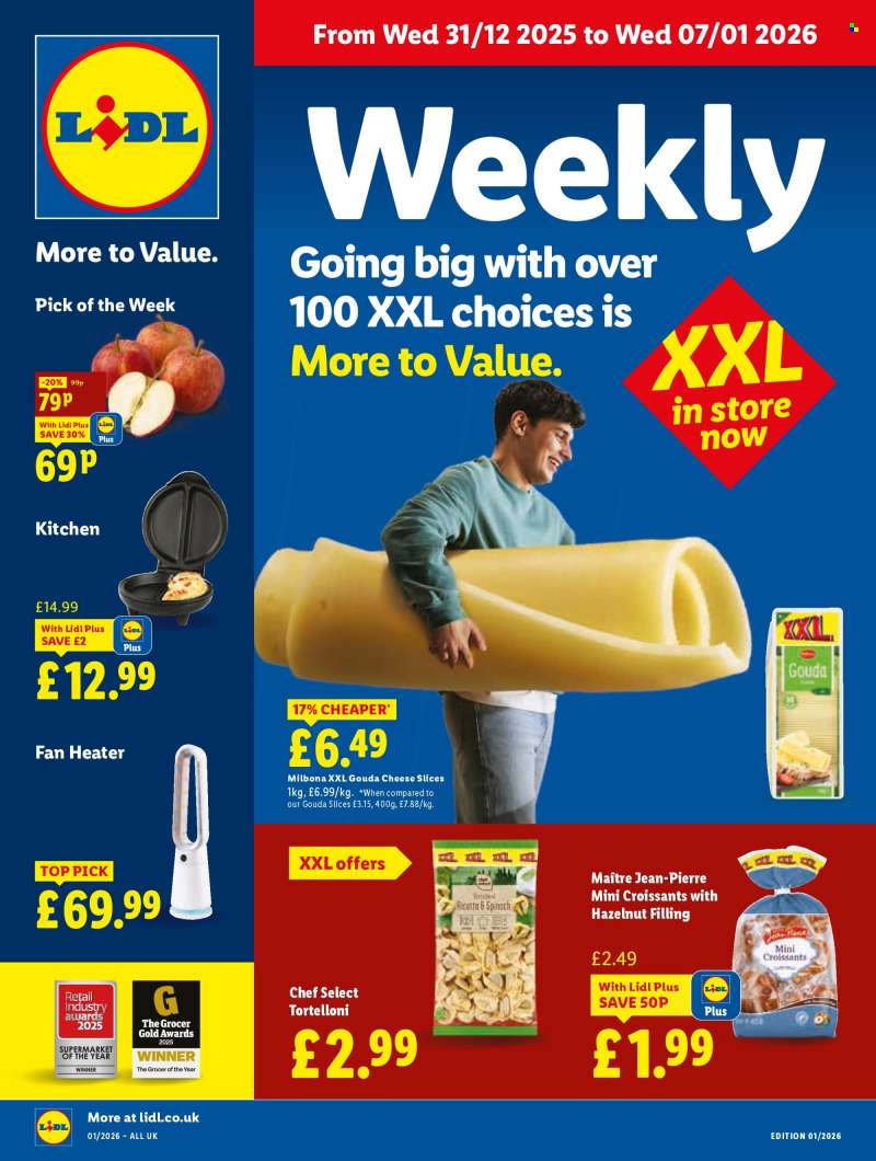 Lidl offer  - 31/12/2025 - 07/01/2026.