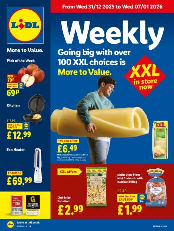 Lidl offer  - 31/12/2025 - 07/01/2026.