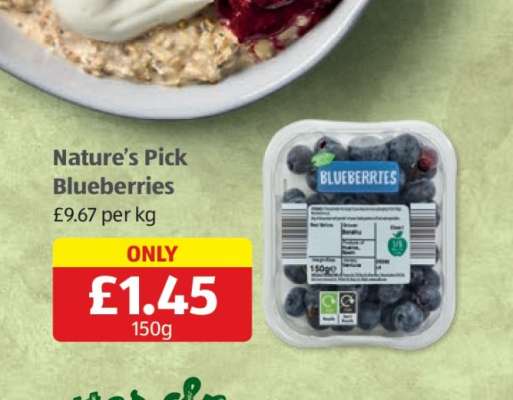Nature’s Pick Blueberries