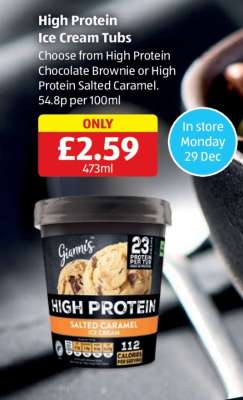 High Protein Ice Cream Tubs