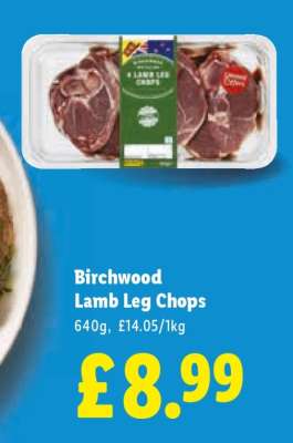 Birchwood Lamb Leg Chops