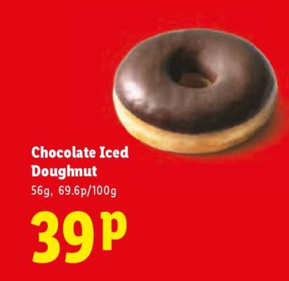 Chocolate Iced Doughnut