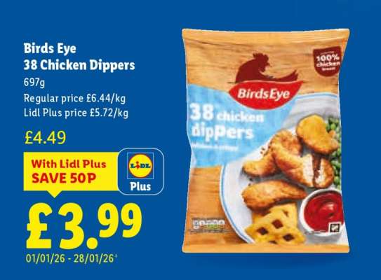 Birds Eye 38 Chicken Dippers