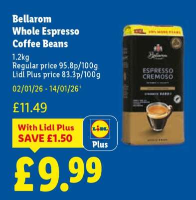 Bellarom Whole Espresso Coffee Beans