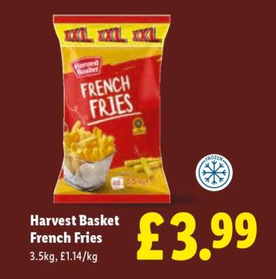 Harvest Basket French Fries