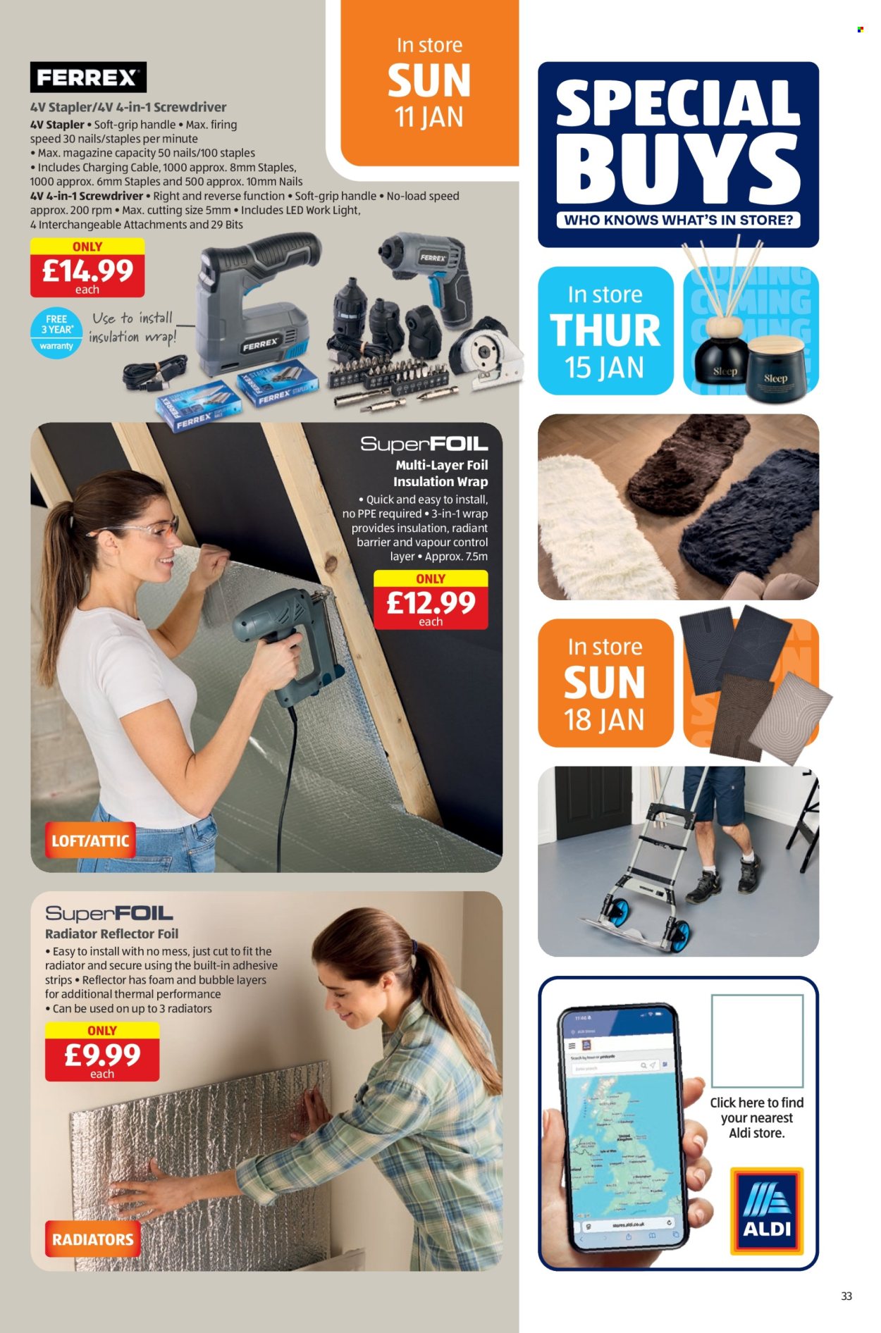 Aldi offer - 08/01/2026 - 14/01/2026. Page 33