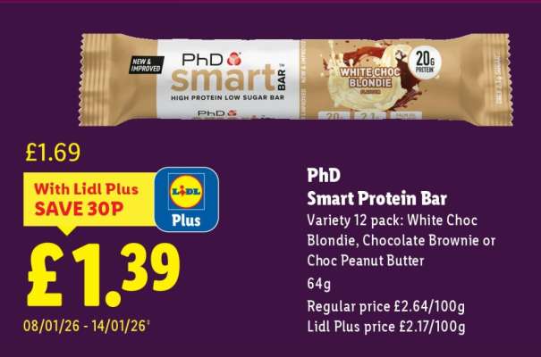 PhD Smart Protein Bar