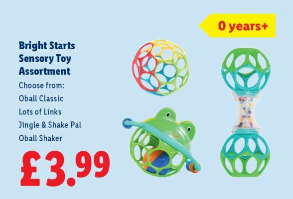 Bright Starts Sensory Toy Assortment