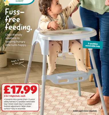 2-in-1 Highchair