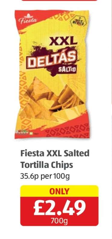 Fiesta XXL Salted Tortilla Chips