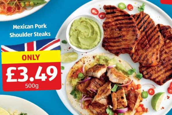 Mexican Pork Shoulder Steaks