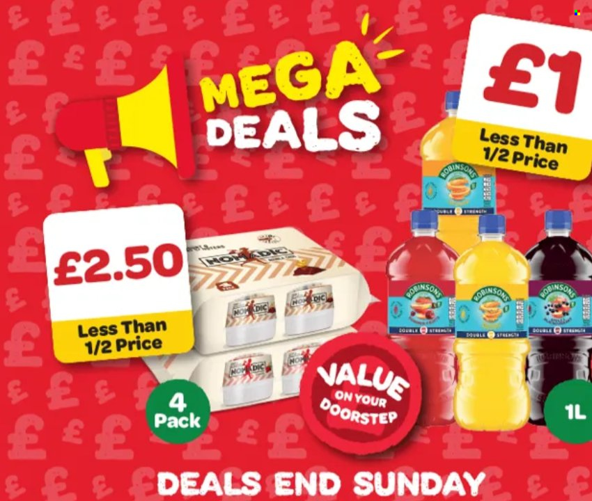 SPAR offer. Page 1