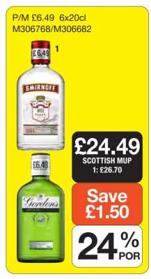 Smirnoff/Gordon's
