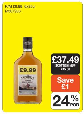 The Jacobite Blended Scotch Whisky