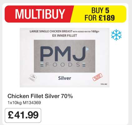 Chicken Fillet Silver 70%