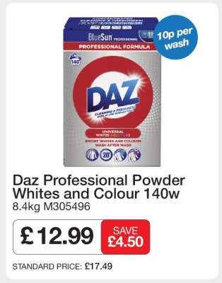Daz Professional Powder Whites and Colour 140w