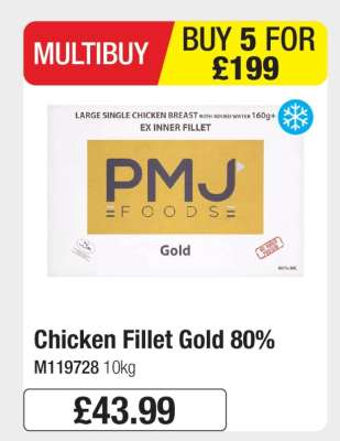 Chicken Fillet Gold 80%