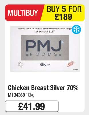Chicken Breast Silver 70%