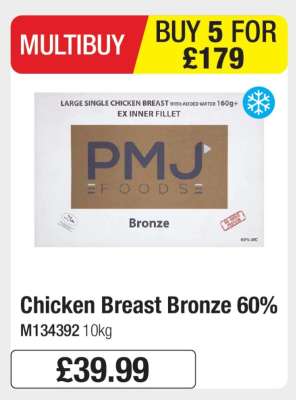 Chicken Breast Bronze 60%