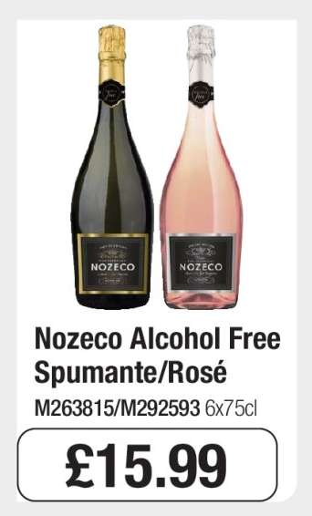 Nozeco Alcohol Free Spumante/Rosé