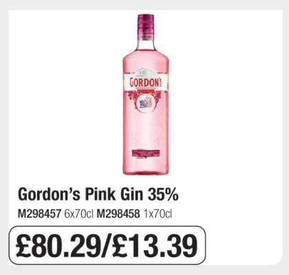 Gordon’s Pink Gin 35%
