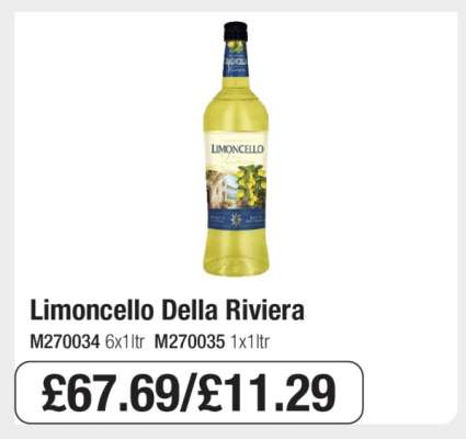 Limoncello Della Riviera