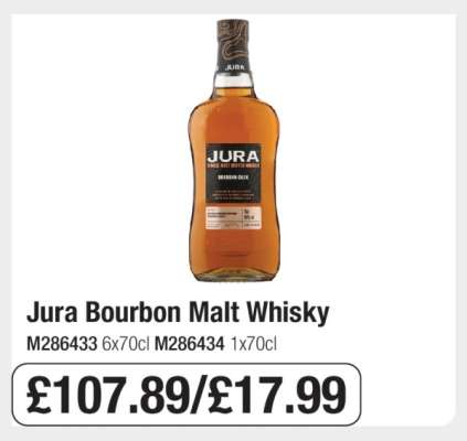 Jura Bourbon Malt Whisky