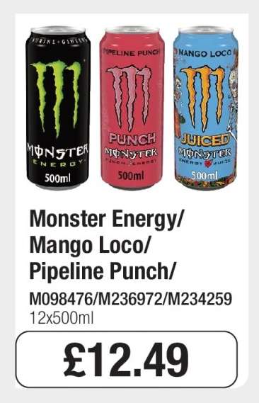 Monster Energy/Mango Loco/Pipeline Punch