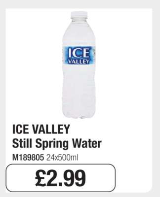 Ice Valley Still Spring Water