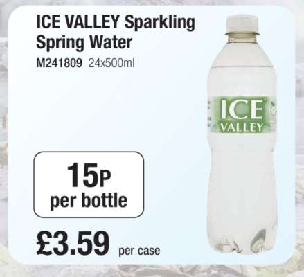 Ice Valley Sparkling Spring Water