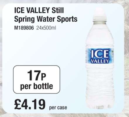 ICE VALLEY Still Spring Water Sports
