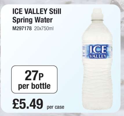 Ice Valley Still Spring Water