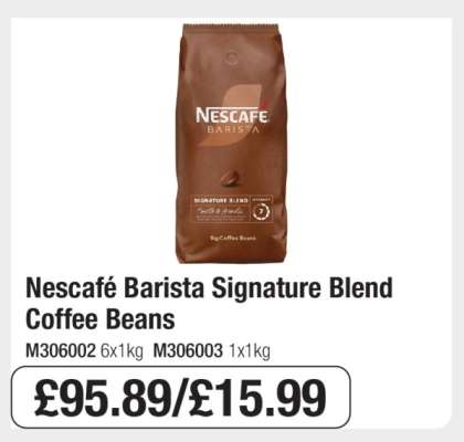 Nescafé Barista Signature Blend Coffee Beans