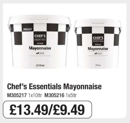 Chef’s Essentials Mayonnaise