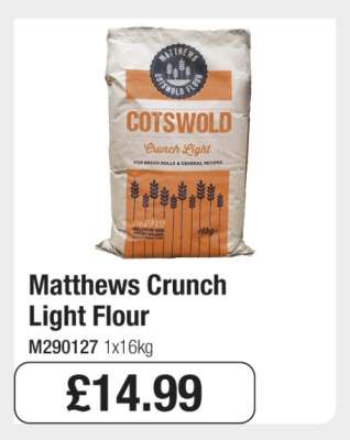 Matthews Crunch Light Flour