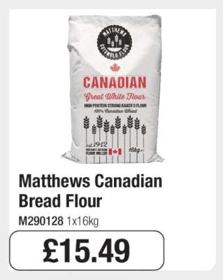 Matthews Canadian Bread Flour