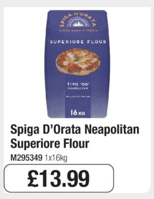 Spiga D’Orata Neapolitan Superiore Flour