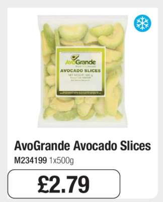 AvoGrande Avocado Slices