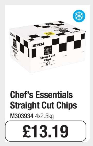 Chef’s Essentials Straight Cut Chips