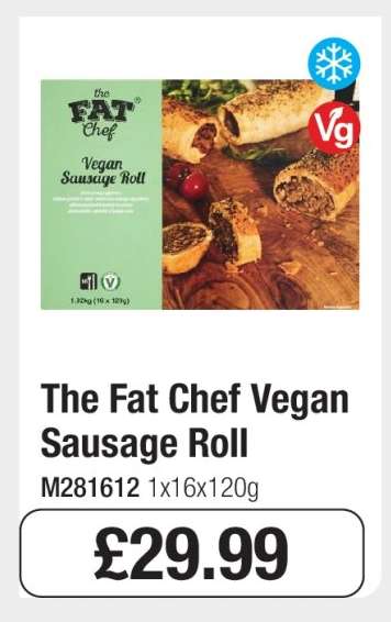 The Fat Chef Vegan Sausage Roll