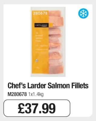 Chef’s Larder Salmon Fillets