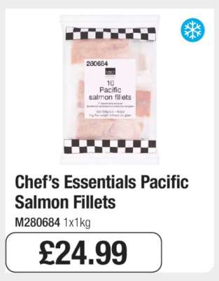 Chef's Essentials Pacific Salmon Fillets