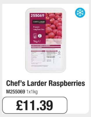 Chef’s Larder Raspberries