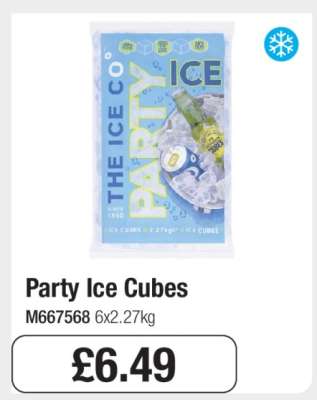 Party Ice Cubes