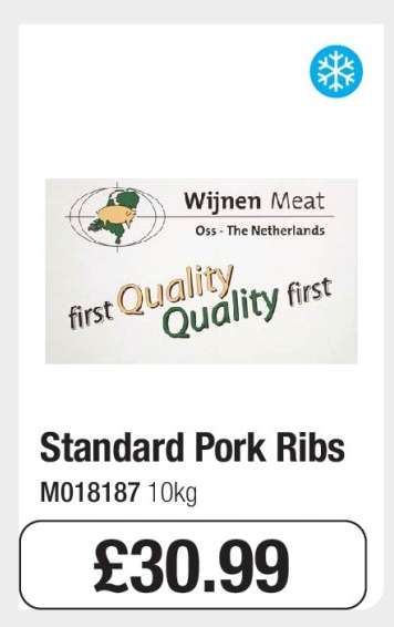 Standard Pork Ribs