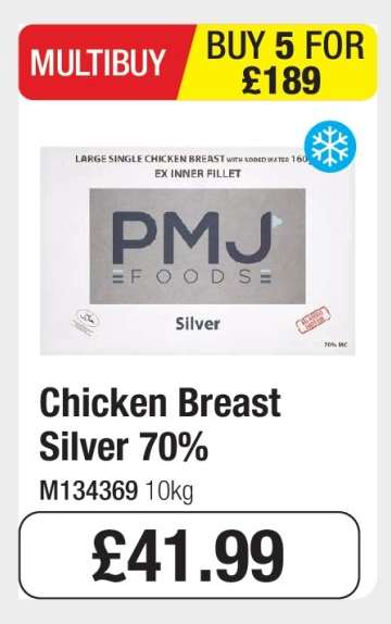 Chicken Breast Silver 70%