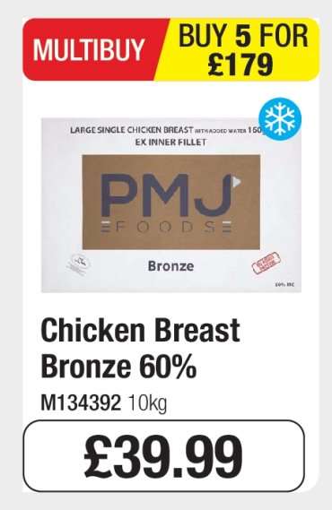 Chicken Breast Bronze 60%