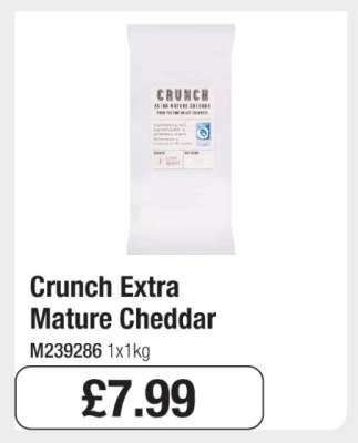 Crunch Extra Mature Cheddar