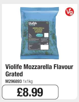 Violife Mozzarella Flavour Grated